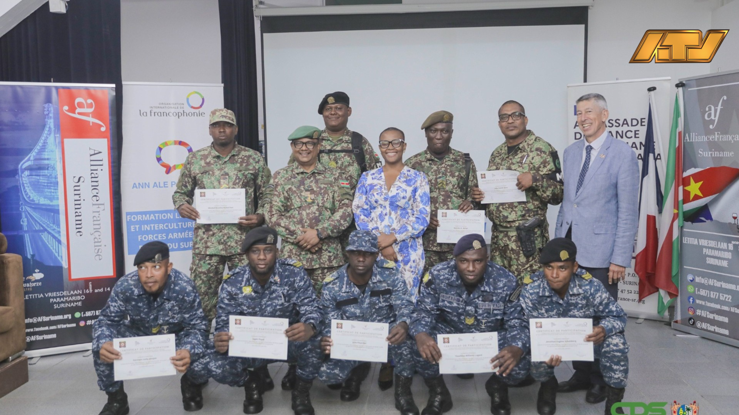 Militairen en agenten ronden taaltraining Frans en Haïtiaans-Creools succesvol af