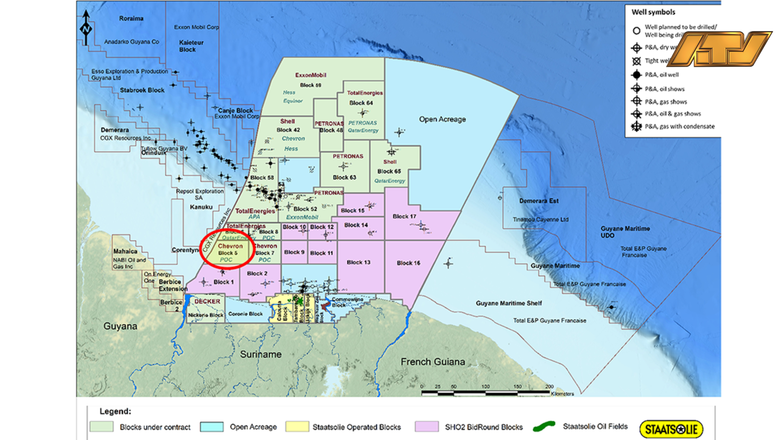 Chevron start exploratieboringen in Blok 5: boost voor Surinaamse offshoresector