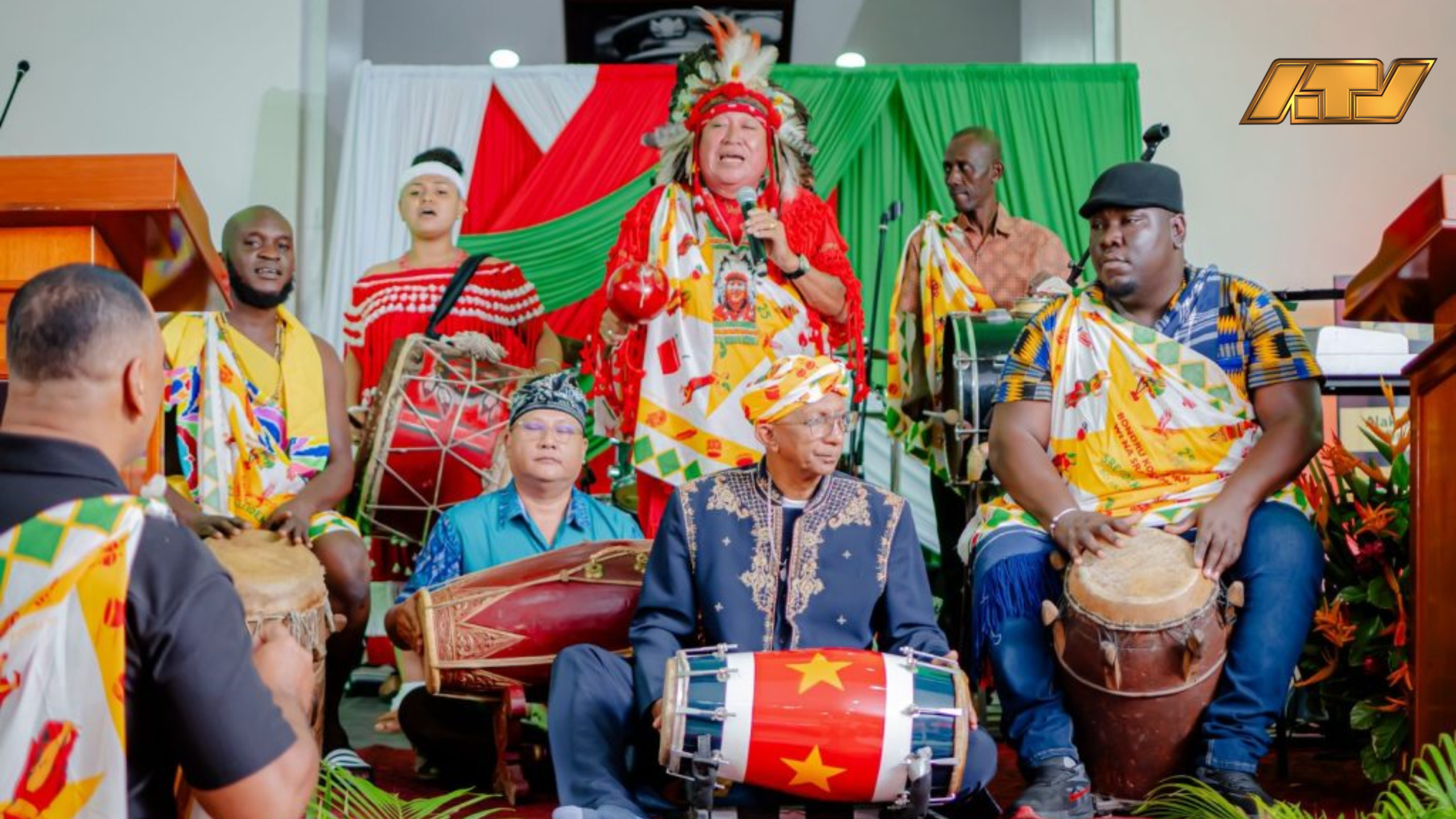 Ambassade van Suriname in Guyana viert 50 jaar onafhankelijkheid en diplomatiekerelaties