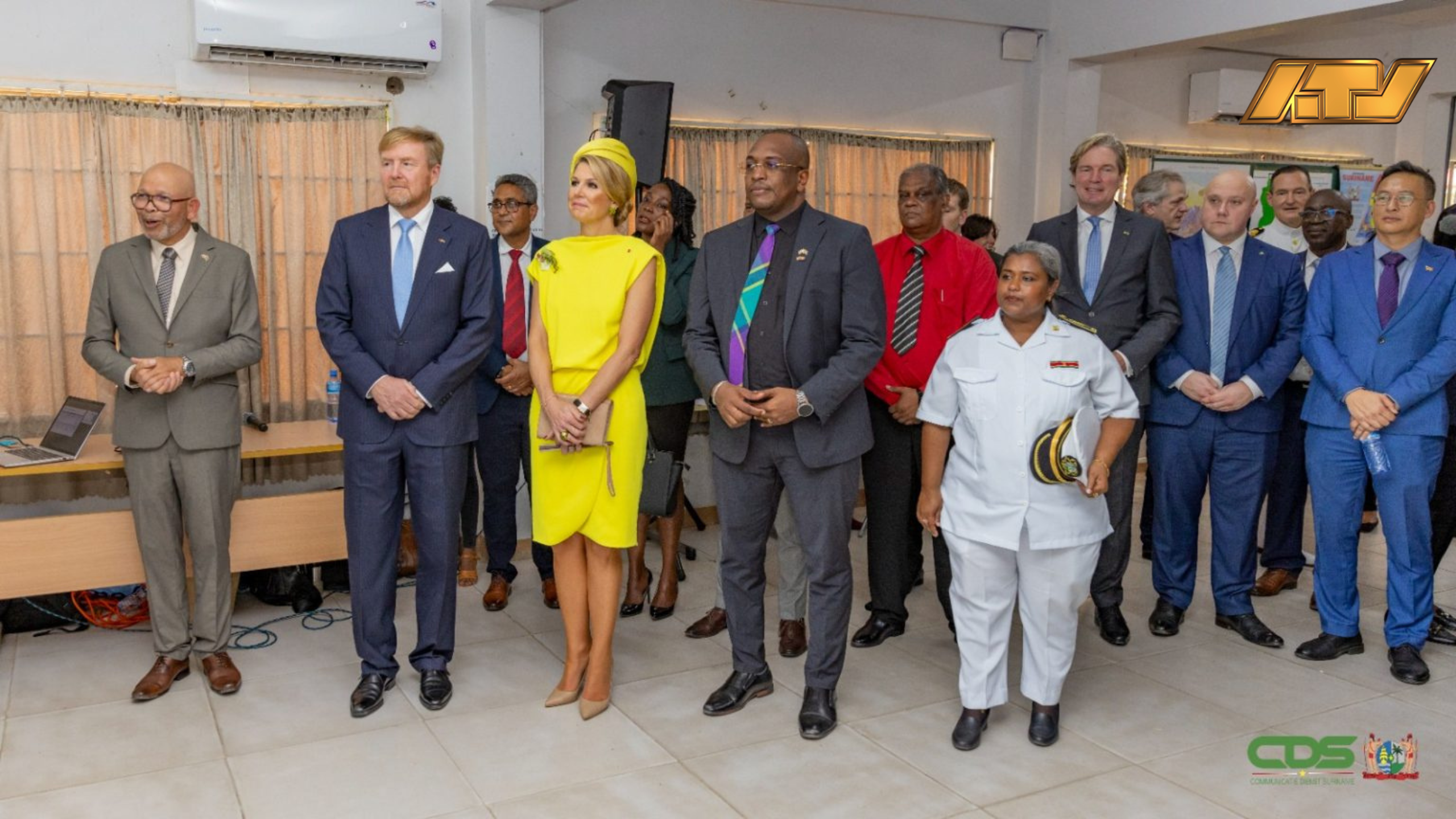 Koninklijk paar bezoekt NATIN en maakt kennis met Surinaamse innovatie en beroepsonderwijs