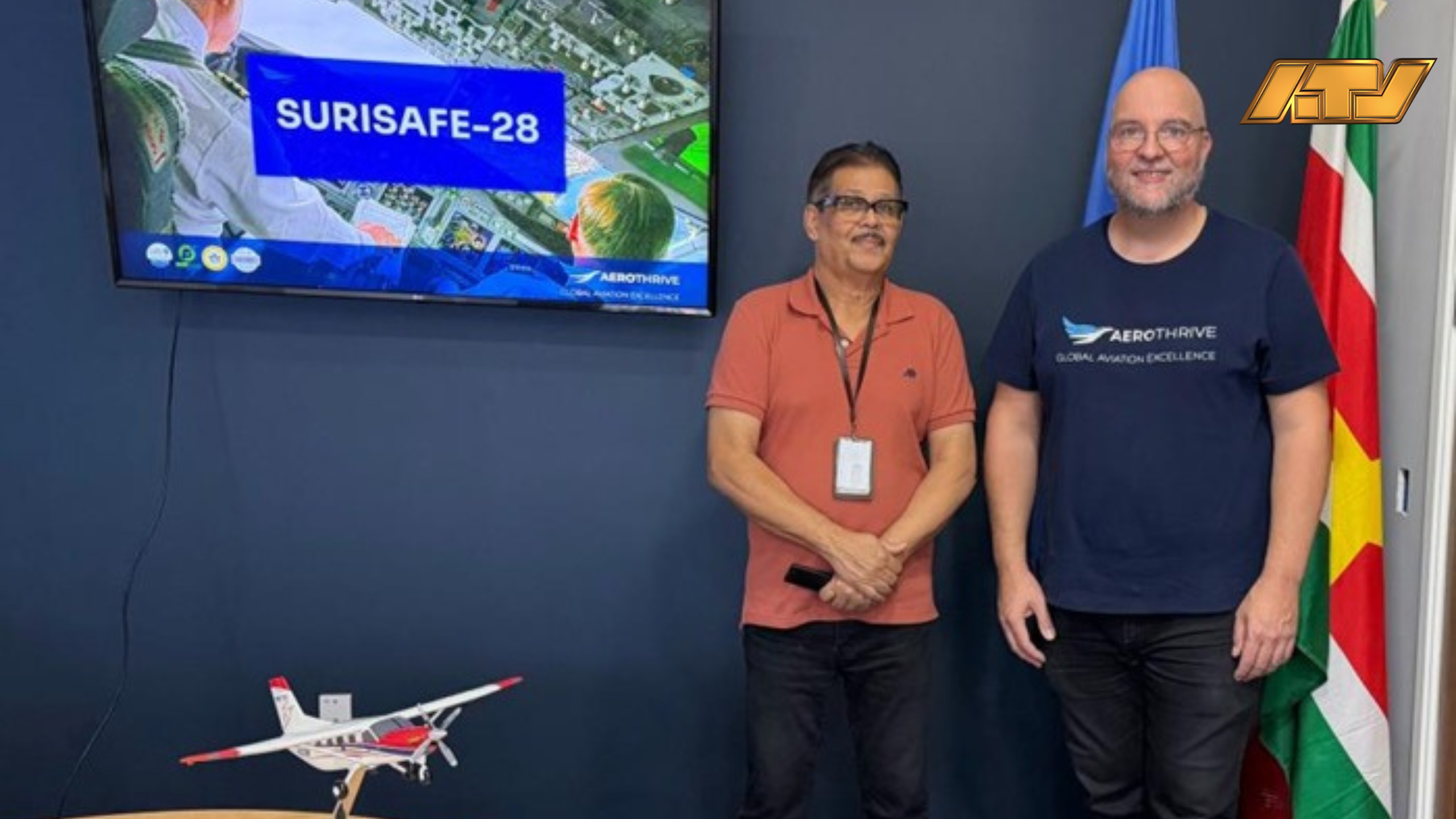 AEROTHRIVE gaat Suriname helpen luchtvaartveiligheid te versterken