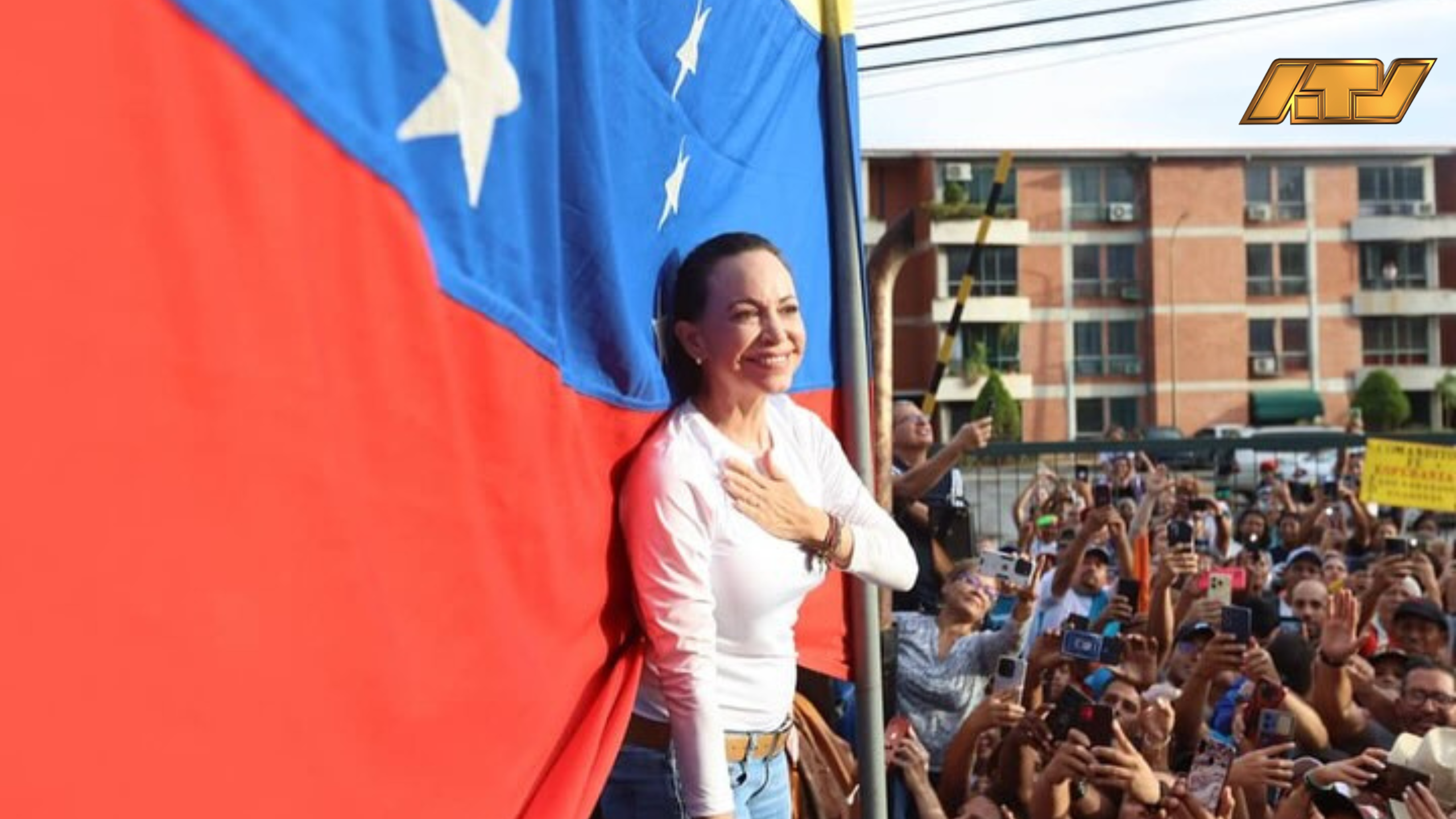 Wereldwijd Solidariteitsprotest voor Nobelprijswinnares María Corina Machado