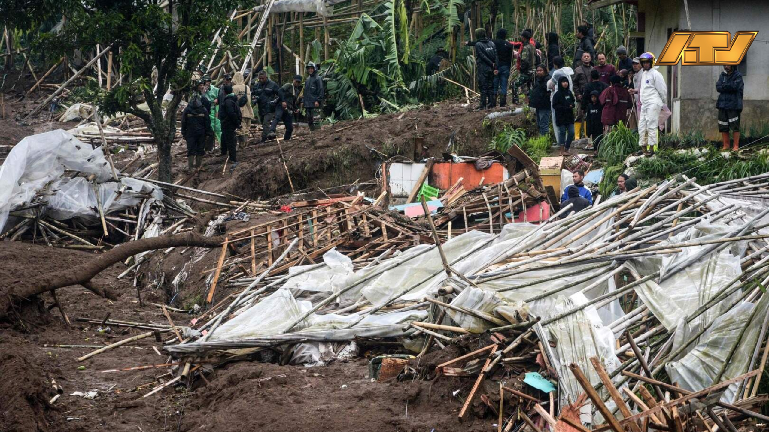 Minstens acht doden door aardverschuiving op Java