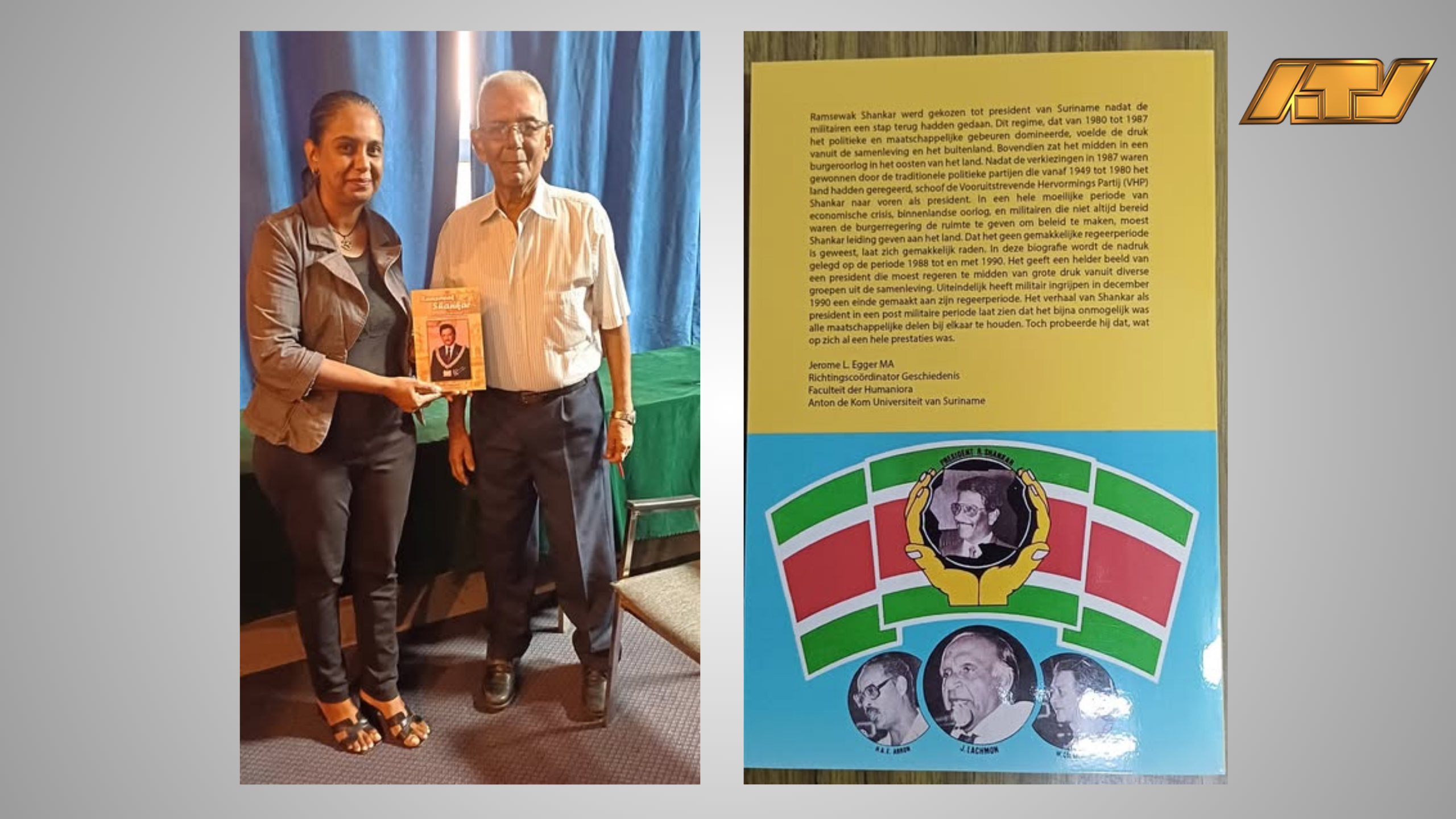 Biografie belicht nalatenschap van ex-president Ramsewak Shankar