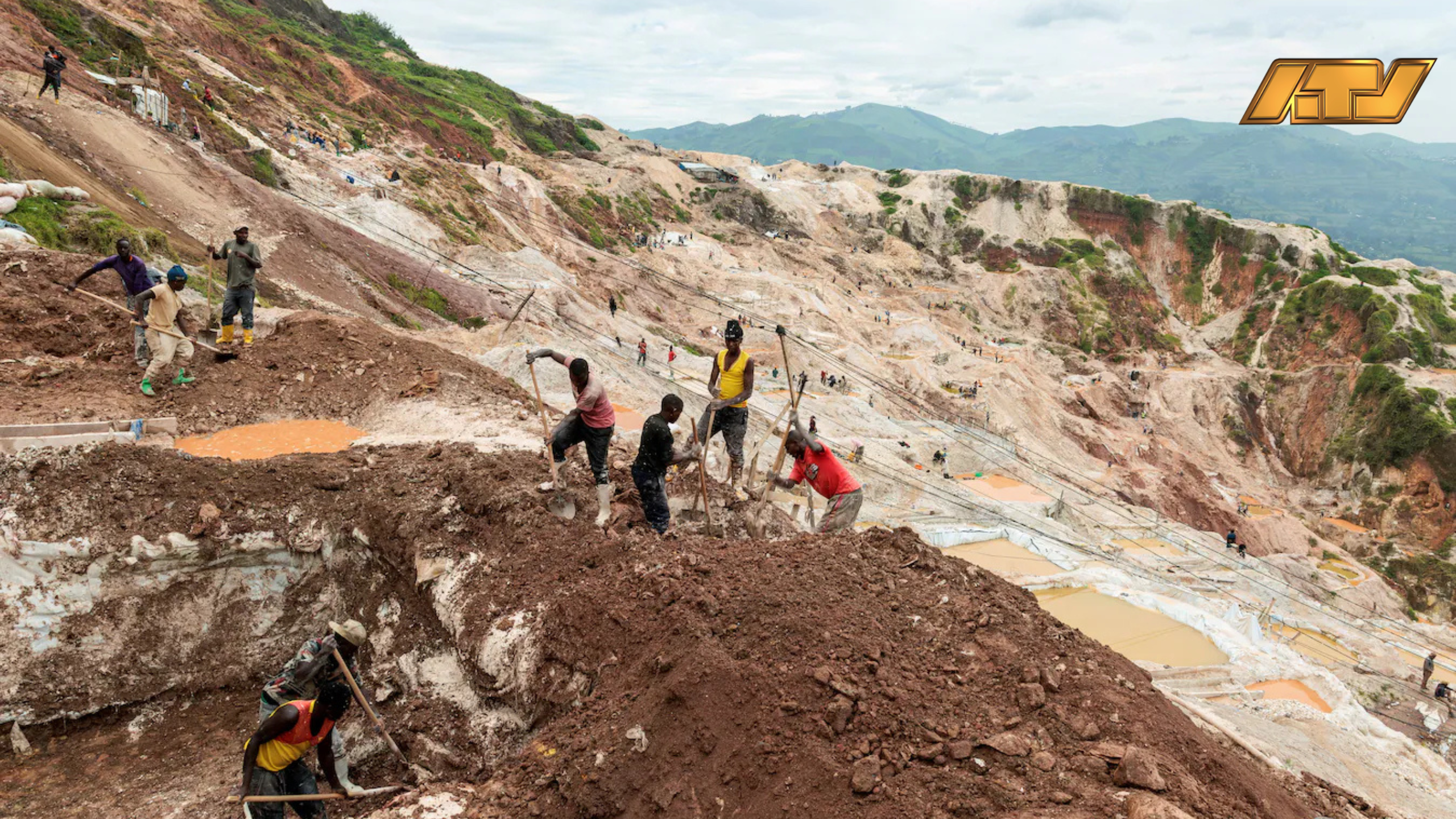 Honderden doden na instorting coltan-mijn in DR Congo